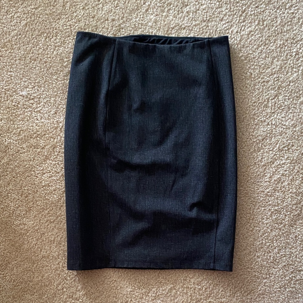 Liverpool Elegant Dark Pencil Skirt